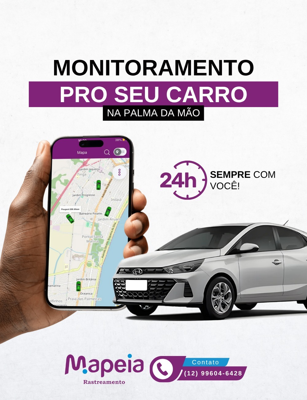 Rastreamento Veicular Mapeia Tecnologia